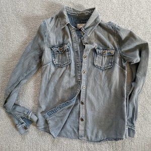 Denim Button Down Shirt